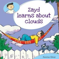 Zayd Learns about Clouds-All Color children story book .