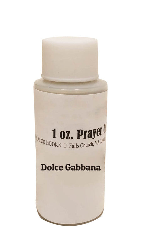 DOLCE GABBANA Fragrance Oil, Body Oil, Prayer Oil, Essential Oil, Plastic Bottles, Alcohol Free Fragrance Scented Body Oil | Size: 0.5oz, 1oz, 4oz, 8oz, 1LB (16oz)