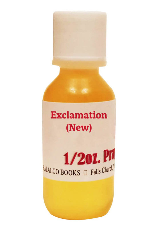 EXCLAMATION (NEW) Fragrance Oil, Body Oil, Prayer Oil, Essential Oil, Plastic Bottles, Alcohol Free Fragrance Scented Body Oil | Size: 0.5oz, 1oz, 4oz, 8oz, 1LB (16oz)