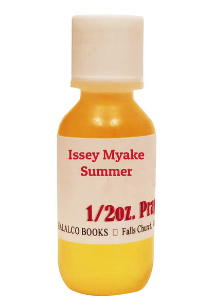 ISSEY MYAKE SUMMER Fragrance Oil, Body Oil, Prayer Oil, Essential Oil, Plastic Bottles, Alcohol Free Fragrance Scented Body Oil | Size: 0.5oz, 1oz, 4oz, 8oz, 1LB (16oz)