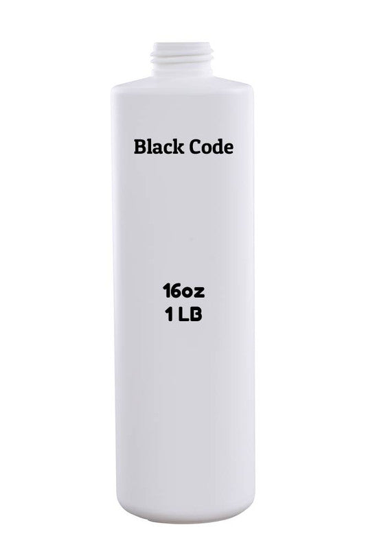 BLACK CODE Fragrance Oil, Body Oil, Prayer Oil, Essential Oil, Plastic Bottles, Alcohol Free Fragrance Scented Body Oil | Size: 0.5oz, 1oz, 4oz, 8oz, 1LB (16oz)