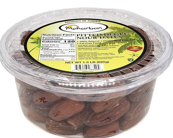 Pitted Dates Cup 680g (Institutional Order)